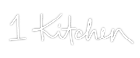 1 Kitchen logo white