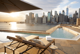 1 hotels rooftop pool