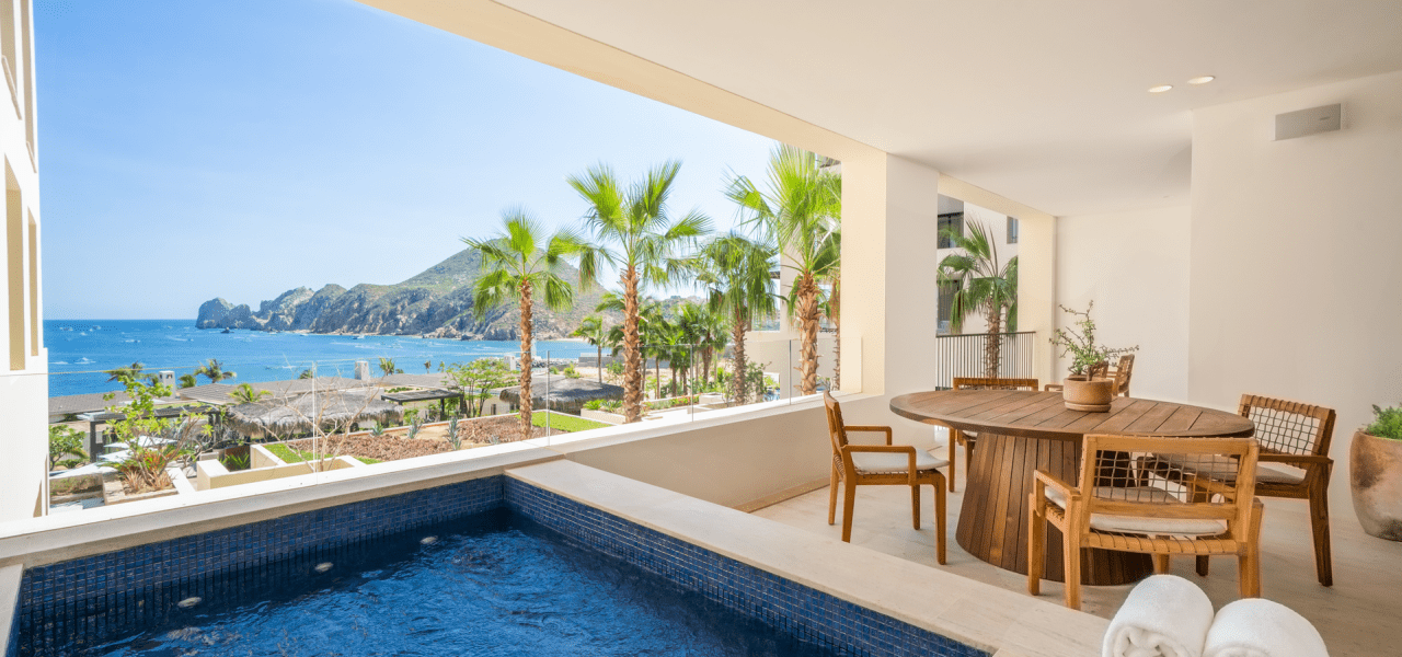 View from a hot tub in 1 Homes Preview Cabo